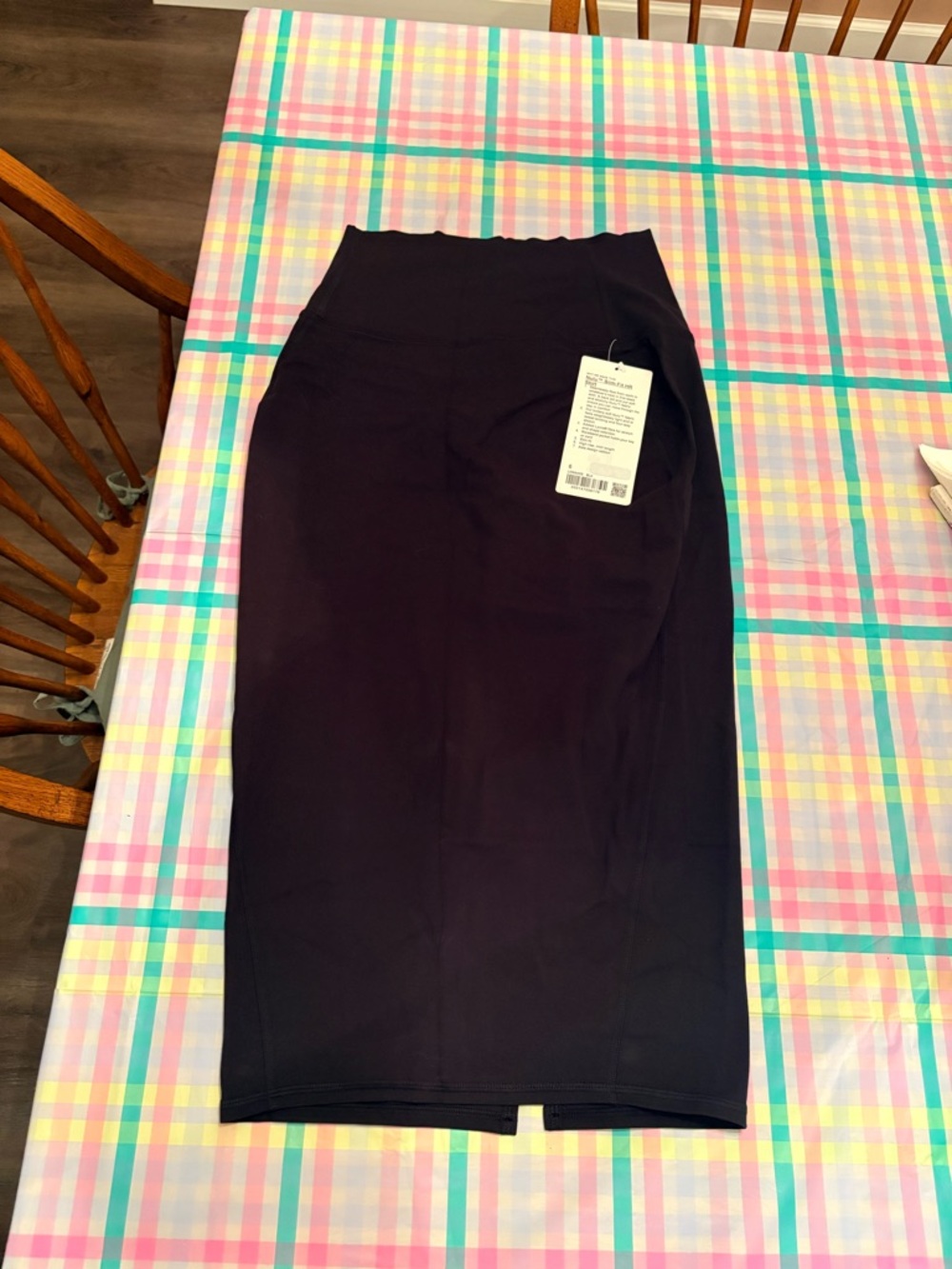 lululemon athletica Black High-Waist Pencil Skirt